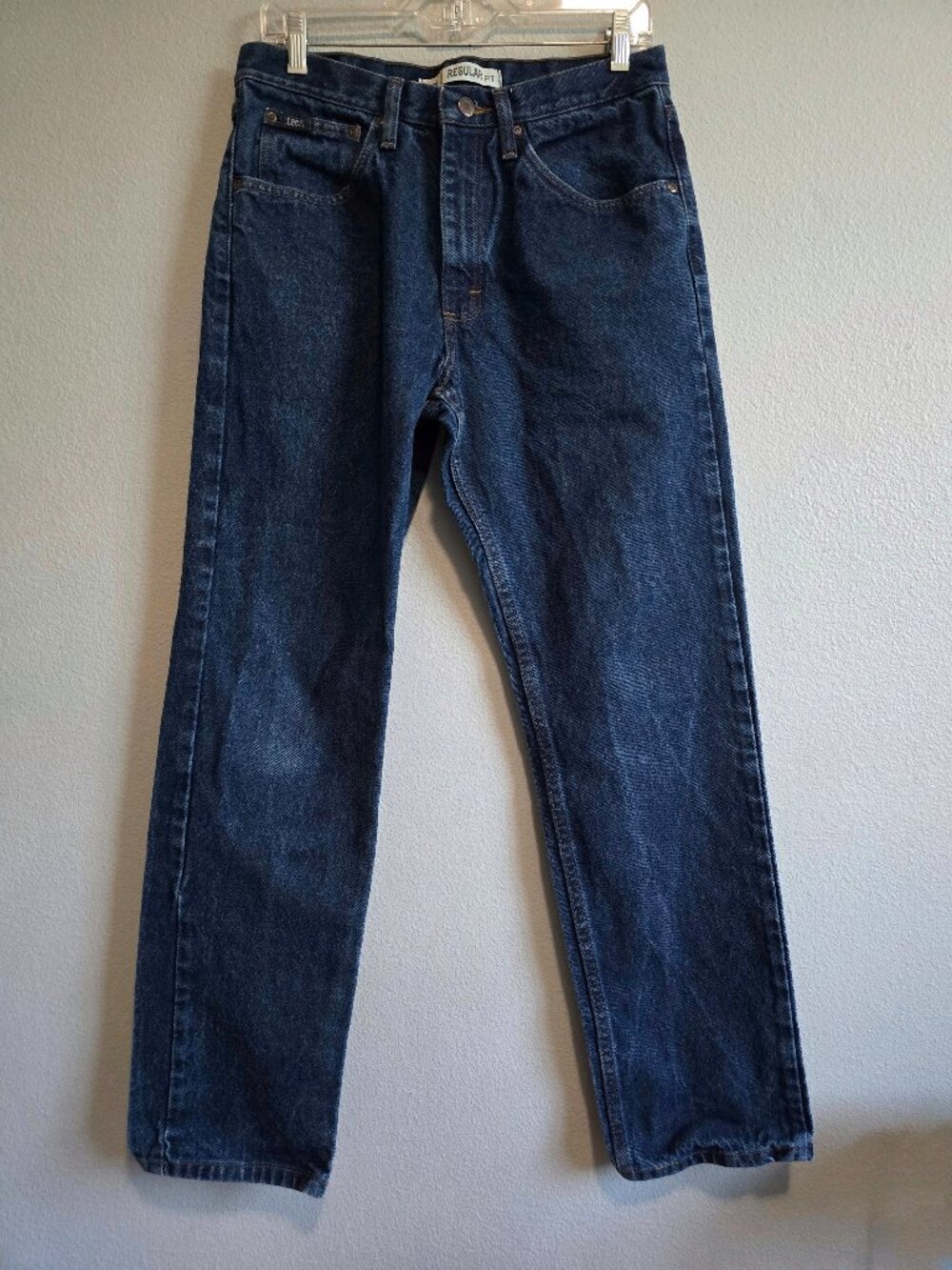 Lee Regular Fit Straight Leg Dark Wash Jeans size 32x32